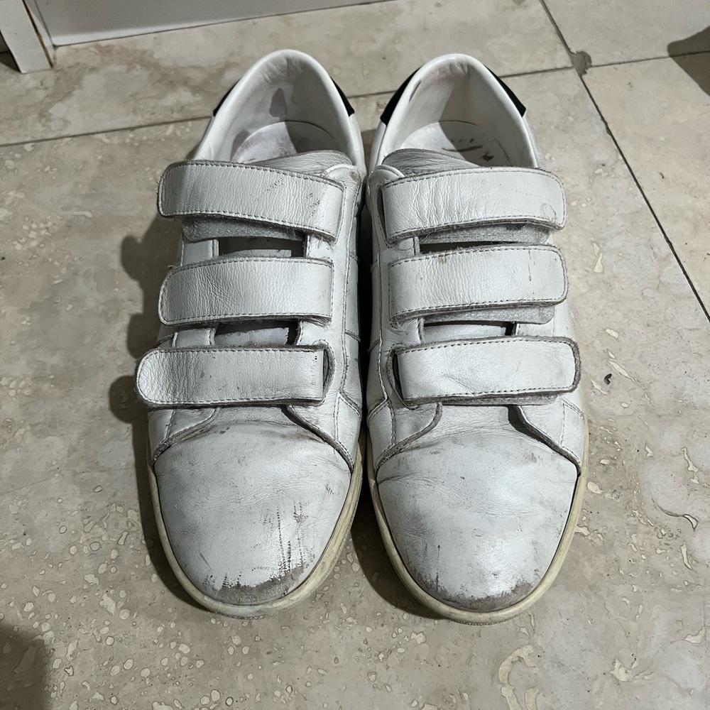 YSL Velcro strap sneakers